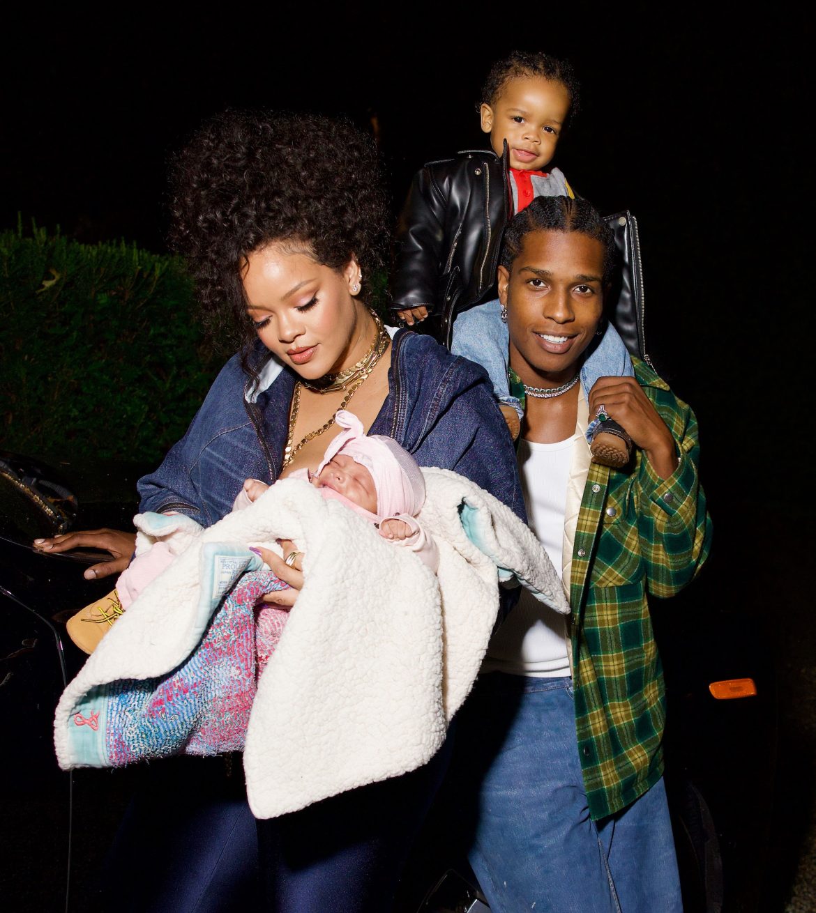 Rihanna, A$AP Rocky reveal first look of their son Riot