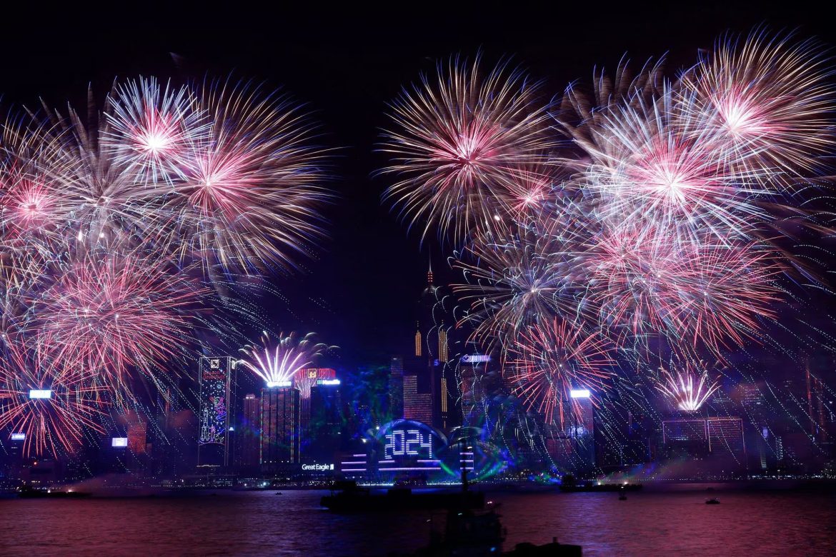 Ringing in 2024 around the world