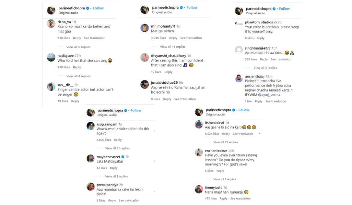 Netizens troll Parineeti's take on 'Aaj Jaane Ki Zid Na Karo'
