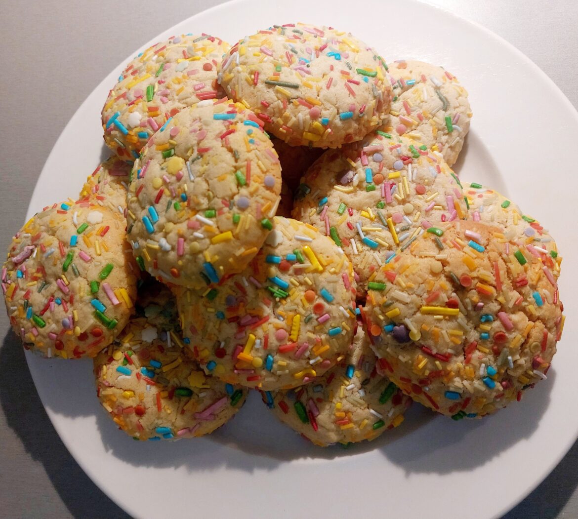 Sunday recipe: Confetti cookies