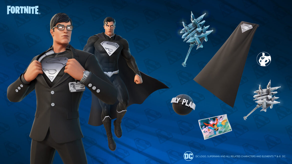 New Superman skin is coming to Fortnite soon! DC's Superman Flies into Fortnite: Unlock Clark Kent, Superman, and More with Special Quests!