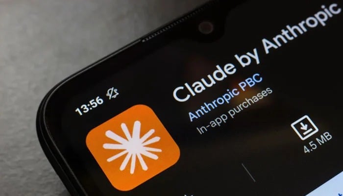 Anthropic announces massive AI chip deal with Google The image shows Anthropic written on mobile phone screen. - AFP/File