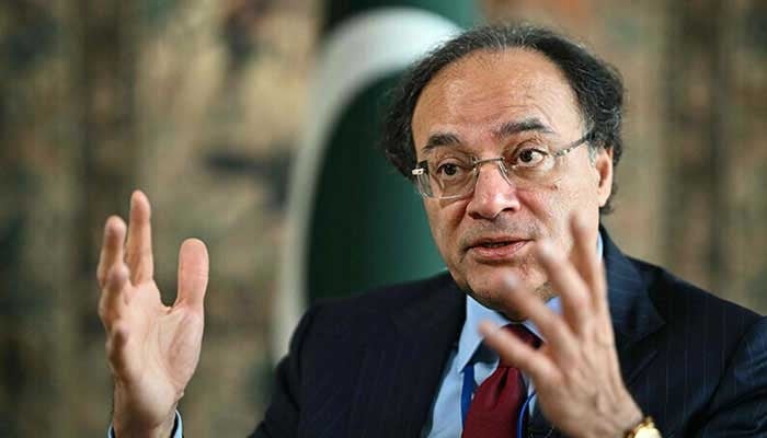 Aurangzeb says Pakistan’s economy stabilising, expects 3.5% GDP growth this An undated image of Finance Minister Muhammad Aurangzeb speaking during an interview. — AFP/File