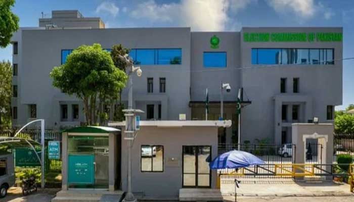 ECP decides organising Punjab LG polls under new law The front facade of the renovated ECP office in Islamabad. — ECP website