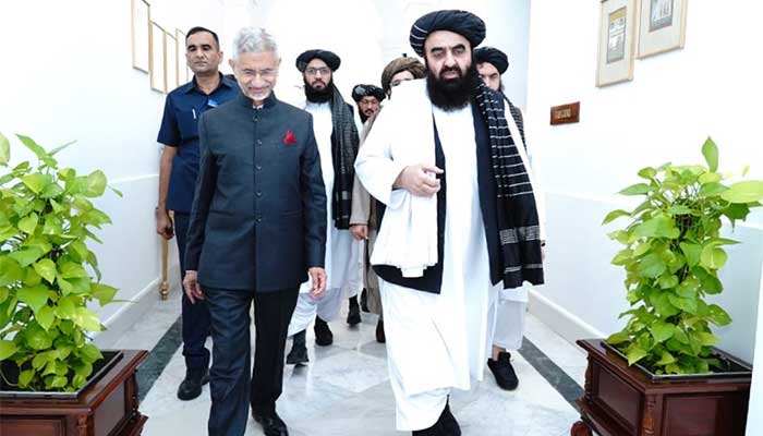 India ‘reopens’ embassy in Afghan capital Kabul This file photo shows Indias Foreign Minister Subrahmanyam Jaishankar (left) and Afghan Taliban Foreign Minister Amir Khan Muttaqi in New Delhi. — X/@DrSJaishankar