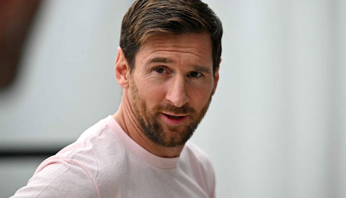 Messi signs fresh contract with Inter Miami until 2028 Inter Miamis Argentine forward Lionel Messi arrives for the Major League Soccer (MLS) regular season football match between Inter Miami CF and New England Revolution at Chase Stadium in Fort Lauderdale, Florida, on October 4, 2025. — AFP