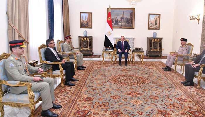 Pakistan, Egypt vow to boost security, socio-economic ties In meeting with COAS, Egypt president lauds Pakistan’s contributions towards Muslim world at Itihadia Presidential Palace, Cairo, Egypt, October 25, 2025. — ISPR