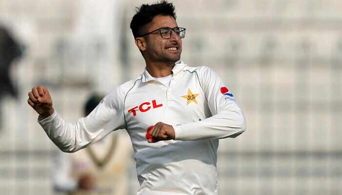 Pakistan mull third spinner as they look for South Africa Abrar Ahmed celebrates after taking the wicket of England’s Ben Stokes in Multan on December 9, 2022. — Reuters