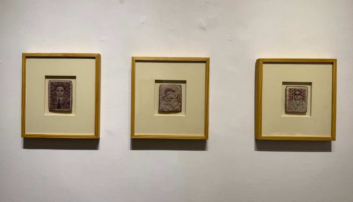 Mohsin Shafis artwork Dil Jan Sadkey. — Photo by author