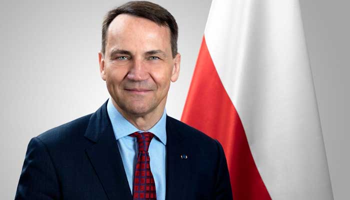Poland DPM Sikorski to arrive in Pakistan tomorrow This file photo shows Poland Deputy Prime Minister and Minister of Foreign Affairs Radoslaw Sikorski. Poland Ministry of Foreign Affairs website