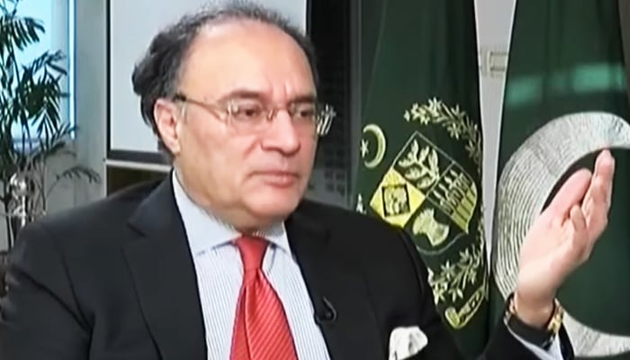 Some multinationals leaving, others entering as Pakistan clears $4bn backlog: Finance Minister Muhammad Aurangzeb speaks on Geo News programme Capital Talk, Islamabad, October 22, 2025. — Screengrab via YouTube/Geo News