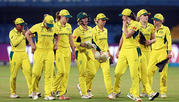 Two Australian women cricketers ‘touched inappropriately’ in India Australia players walk off the field for lunch during their Women’s World Cup clash against England at Holkar Cricket Stadium, Indore, India, October 22, 2025. — Reuters
