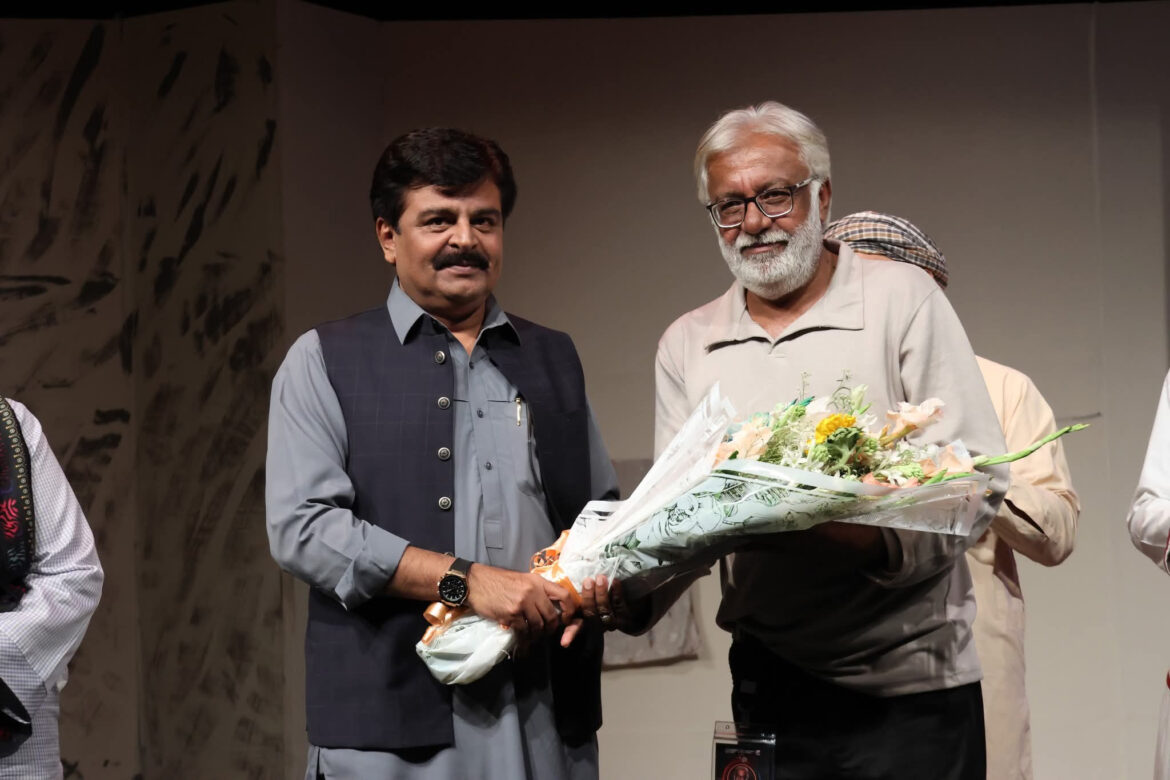 Provincial Minister of Sindh for Education, Culture, Tourism, and Antiquities, Sardar Ali Shah and Shahnawaz Bhatti