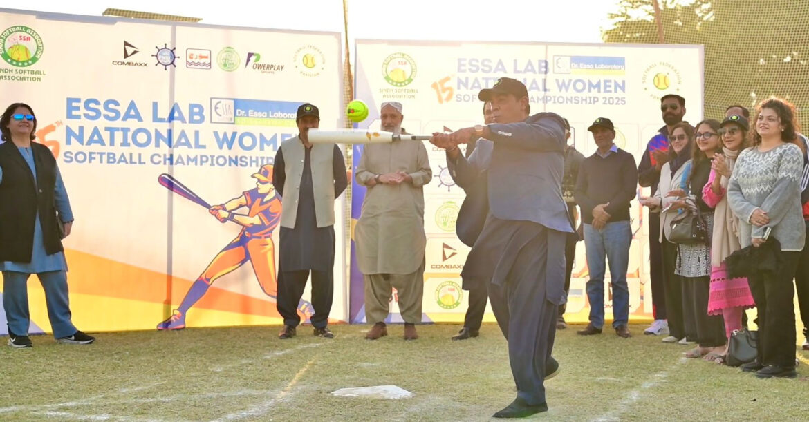 15th National Women’s Softball Championship kicks off in Karachi