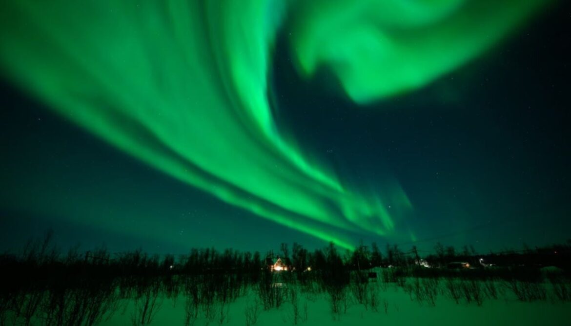 Watch: Beautiful northern lights dazzling over Greenland's skies