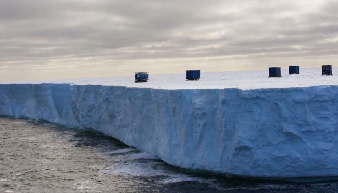 Antarctic blizzard sends fuel containers floating on an iceberg: Here’s why