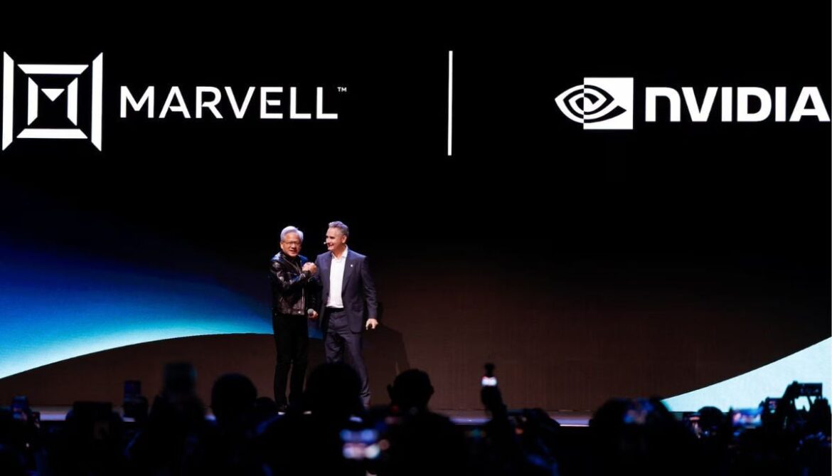 Marvell surges after Nvidia's Huang remarks boost it to ‘next trillion-dollar company’